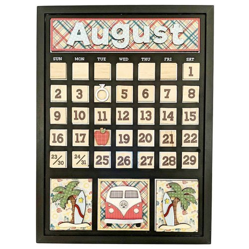 August Calendar kit