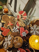 Load image into Gallery viewer, Chunky Wonky Gingerbread Bowl filler set with candy canes, cookies and snowflakes *Digital SVG file**