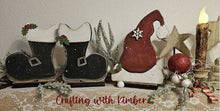 Load image into Gallery viewer, Chunky Wonky Santa Boots and Hat Digital SVG file