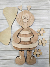 Load image into Gallery viewer, Wonky Winnifred Bee Digital SVG file