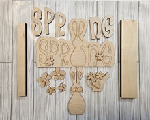 Load image into Gallery viewer, SPRING with Bunny shelf sitter set