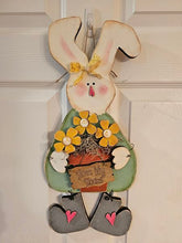 Load image into Gallery viewer, Chunky Wonky Bless My Blooms Bunny hanger