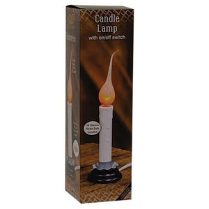 5" White Electric flicker candle