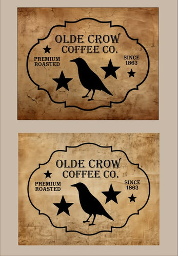 Olde Crow Coffee Company Printable **Free**