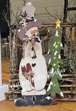 Load image into Gallery viewer, Stuart the Tall Skinny Porch Snowman *Digital SVG and PDF File**