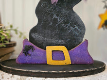Load image into Gallery viewer, Chunky, Wonky, Batty Witchy Hat