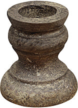 Antique  Aged Candle Cup