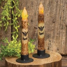 Load image into Gallery viewer, Bee Kind Burn Ivory 6&quot; timer taper