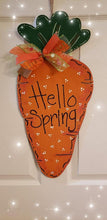 Load image into Gallery viewer, Easter/Spring Carrot Door Hanger Kit