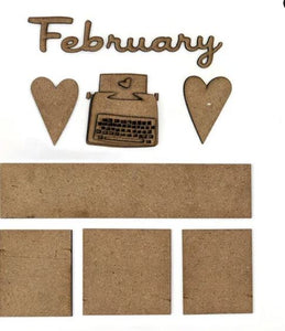 February Calendar Kit