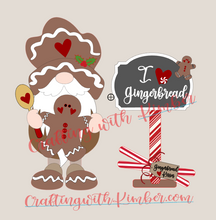 Load image into Gallery viewer, 20&quot; Gingerbread &quot;outfit&quot; for Interchangeable Gnome