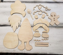 Load image into Gallery viewer, 12&quot; Gingerbread Interchangeable Gnome Digital SVG file