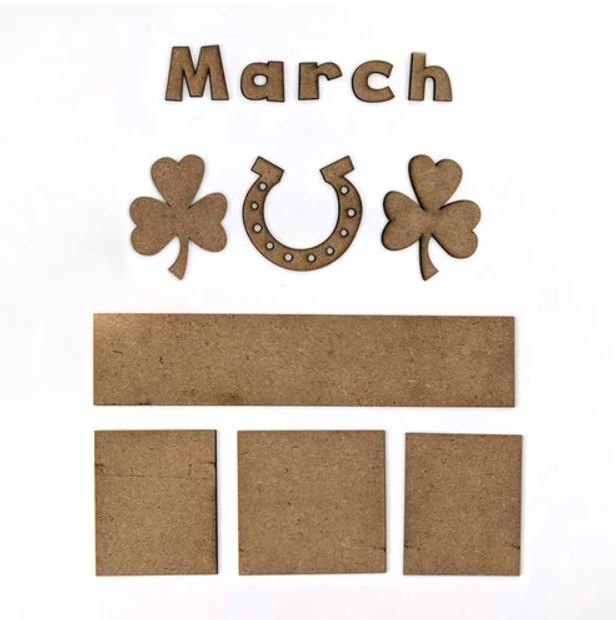 March Calendar set
