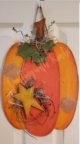 Pumpkin Door Hanger Kit