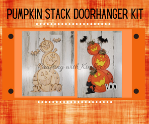 Pumpkin Stack Door Hanger Kit