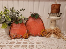 Load image into Gallery viewer, Pumpkin with flower Shaker set