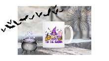 Load image into Gallery viewer, Tis The Season Halloween Witchy Gnome Sublimation Transfer