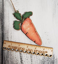 Load image into Gallery viewer, Personalized Carrot Easter Basket tags